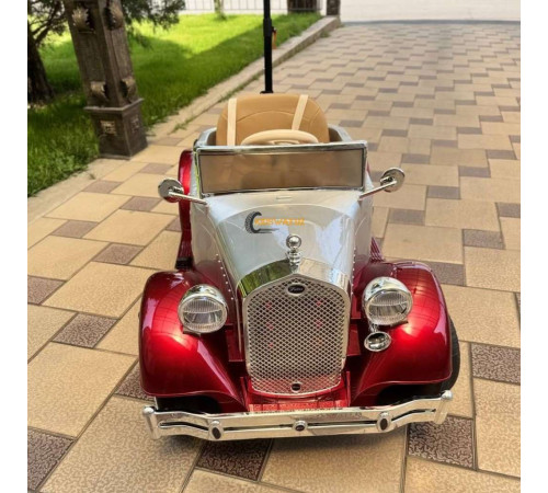 Детский электромобиль Futai Retro car с подножкой для родителя (Mama stand)